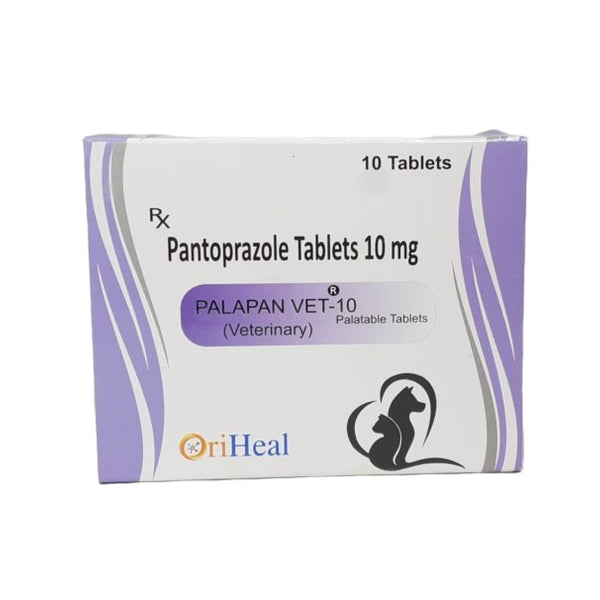 Oriheal Palapan Vet (Pantoprazole) 10mg Tablet for Dogs and Cats