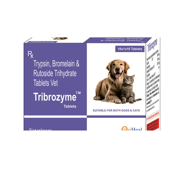 Oriheal Tribrozyme Tablet for Dogs and Cats