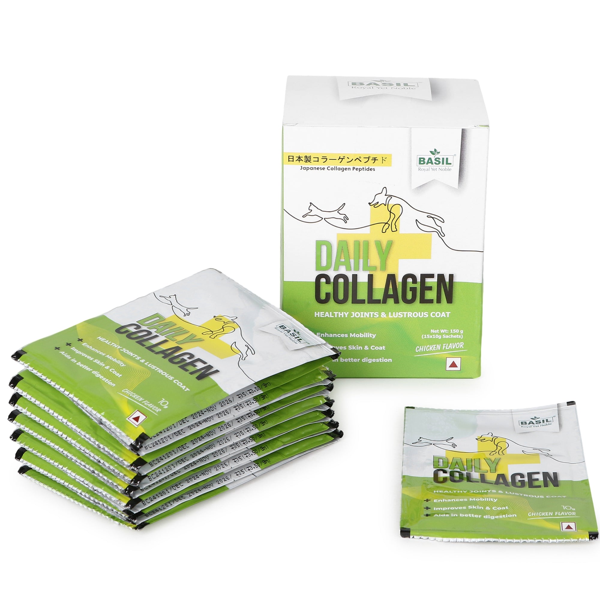 Basil Daily Collagen for Dogs and Cats Both-Pharmacy Basil Pharmacy