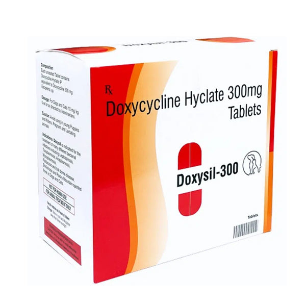 Sihil Doxysil Doxycycline 300mg Tablet for Dogs & Cats