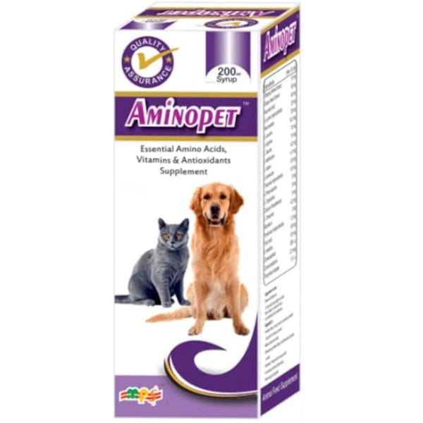 MPS Aminopet Syrup Nutritional Supplement for Dogs and Cats
