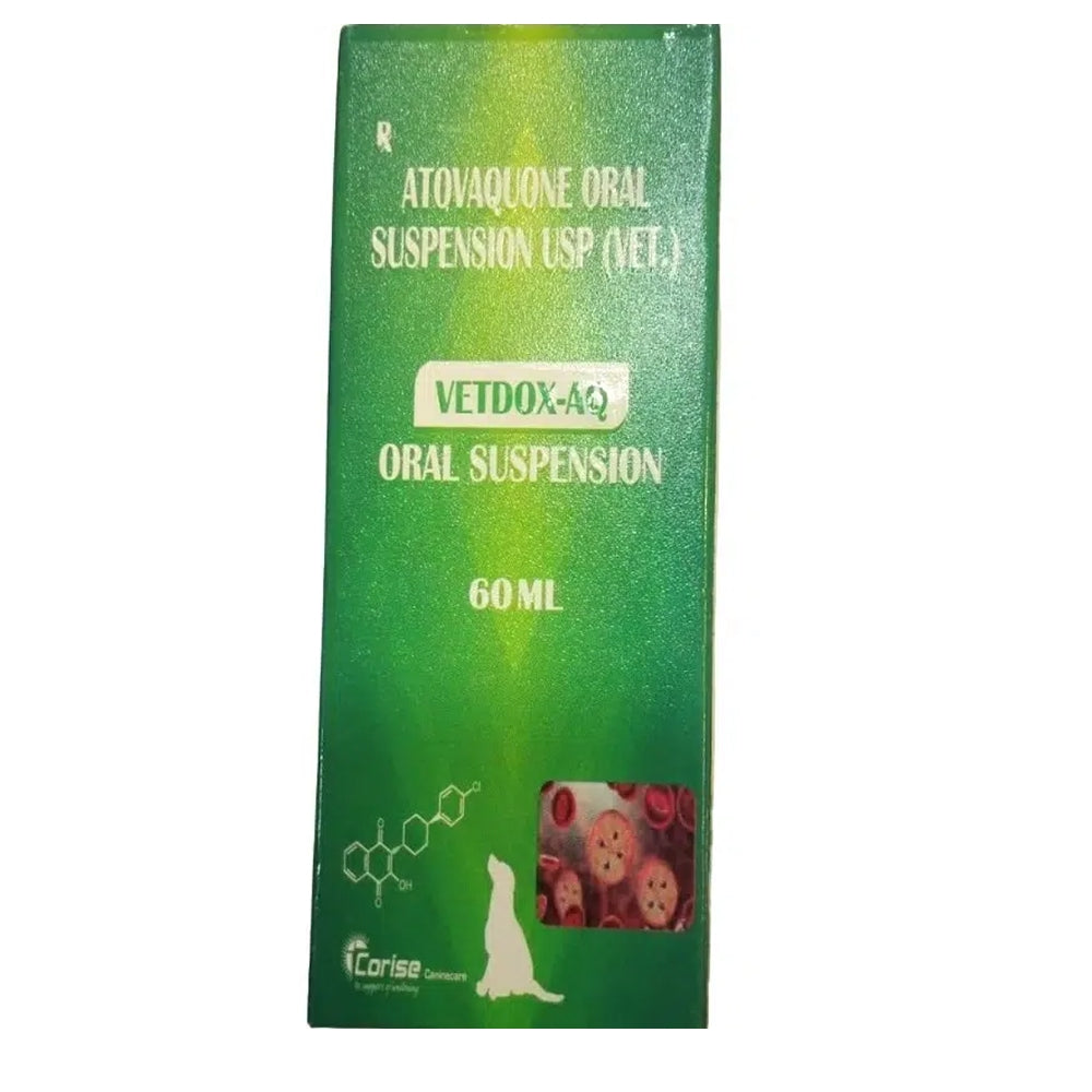 Corise Vetdox AQ Oral Suspension (Atovaquone) for Dogs and Cats ...