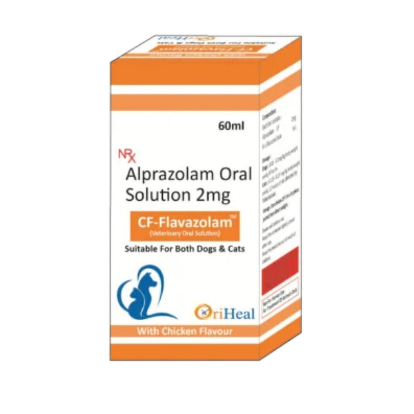 Oriheal CF Flavazolam Solution for Dogs and Cats