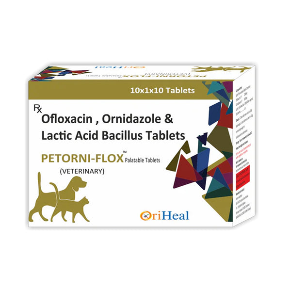 Oriheal Petorni Flox Tablets for Dogs and Cats