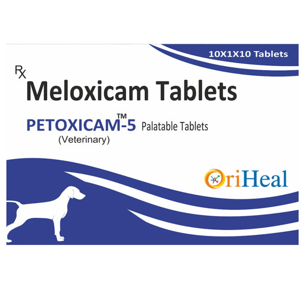 Oriheal Petoxicam 5mg (Meloxicam) Tablet for Dogs
