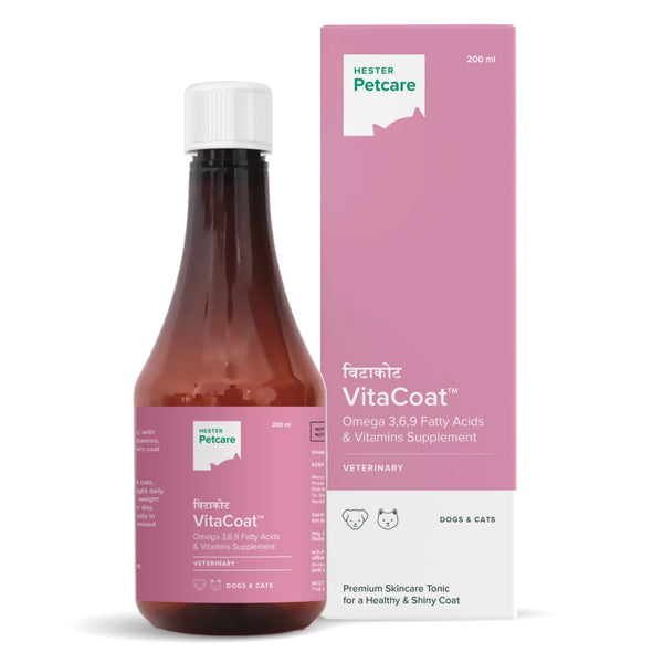 Hester Vitacoat Syrup 200ml for Dogs and Cats
