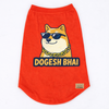 15 Furries Dogesh Bhai Sleeveless T shirts for Dogs (Red) Dogs-Clothing & Accessories 15 Furries Dropship XXS