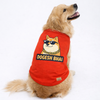 15 Furries Dogesh Bhai Sleeveless T shirts for Dogs (Red) Dogs-Clothing & Accessories 15 Furries Dropship