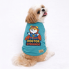 15 Furries Dogtor Strange Sleeveless T shirts for Dogs (Blue) Dogs-Clothing & Accessories 15 Furries Dropship