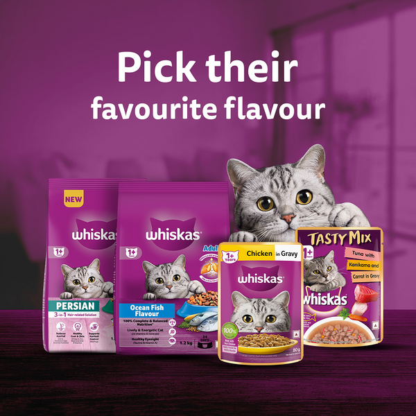 Whiskas Chicken in Gravy Adult Cat Wet Food