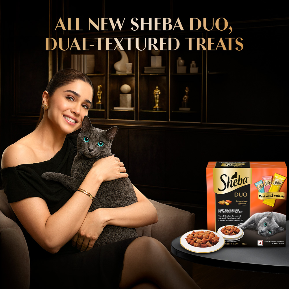 Sheba Duo Tuna & Chicken, Salmon & Tuna, Chicken & Salmon Crunchy Adult Cat Treats Cats-Treats & Others Sheba
