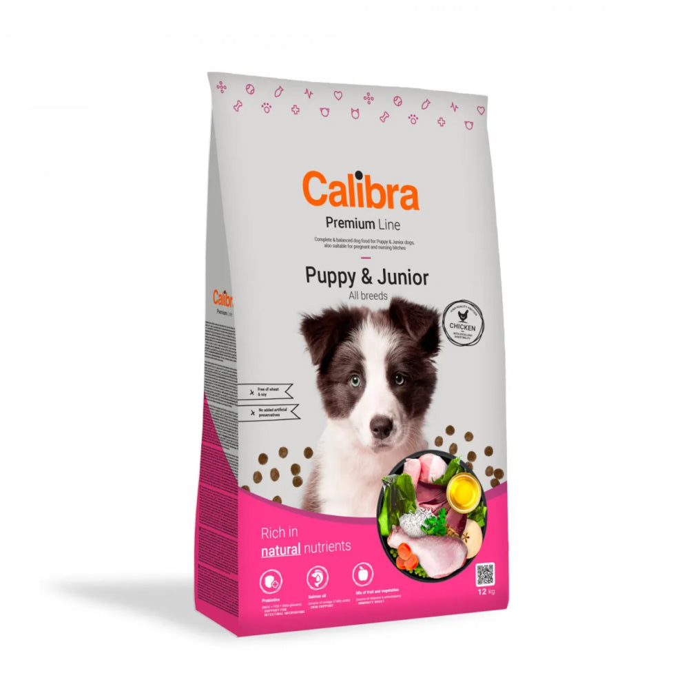 Calibra Dog Premium Line Puppy & Junior Dry Food Dogs- Dry Food Calibra VD 12kg