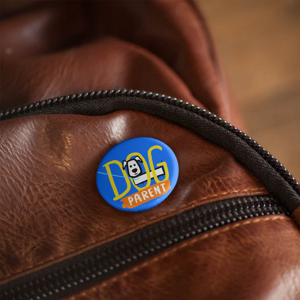 Doodlebawa 2 in 1 Dog Parent Pin Badge and Fridge Magnet
