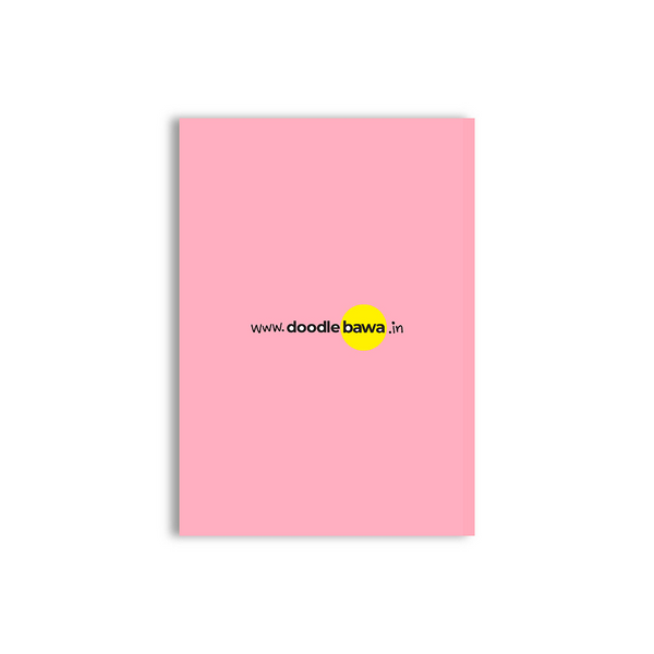 Doodlebawa Feels Over Reels Pocket Notebook A6 Notebook