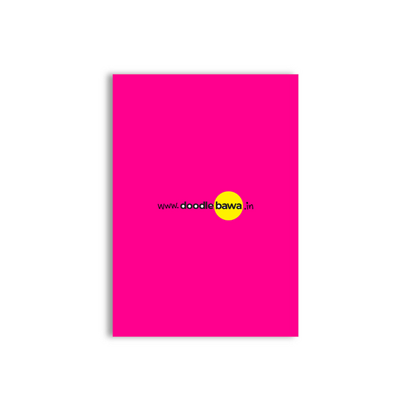 Doodlebawa Girl Boss Pocket Notebook A6 Notebook