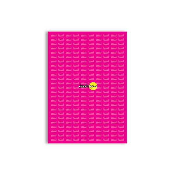 Doodlebawa Yaas Kween Pocket Notebook A6 Notebook
