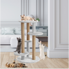 Furrlovers Multi Level Cat Tree with Scratching Posts & Platforms (Grey) Cats-Toys Furrlovers Dropship