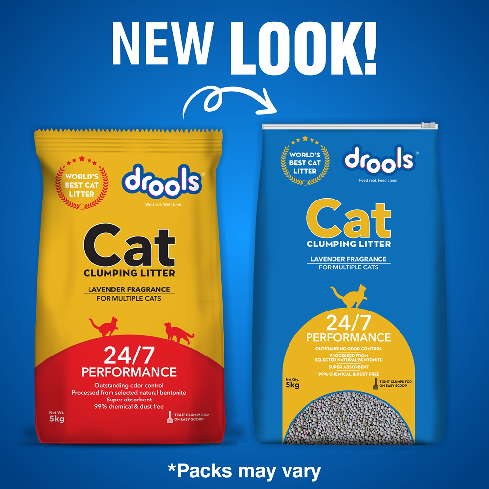 Drools Lavender Scented Clumping Cat Litter