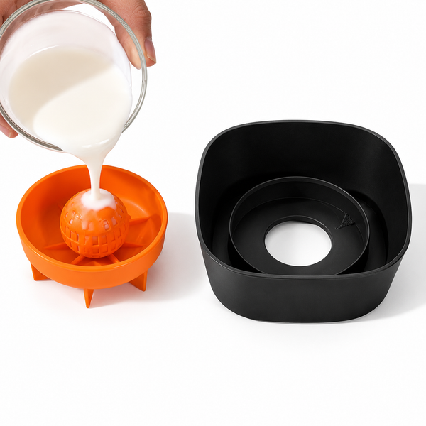 Talking Dog Club Lickables Spin Flow Slow Feeder Bowl for Dogs and Cats