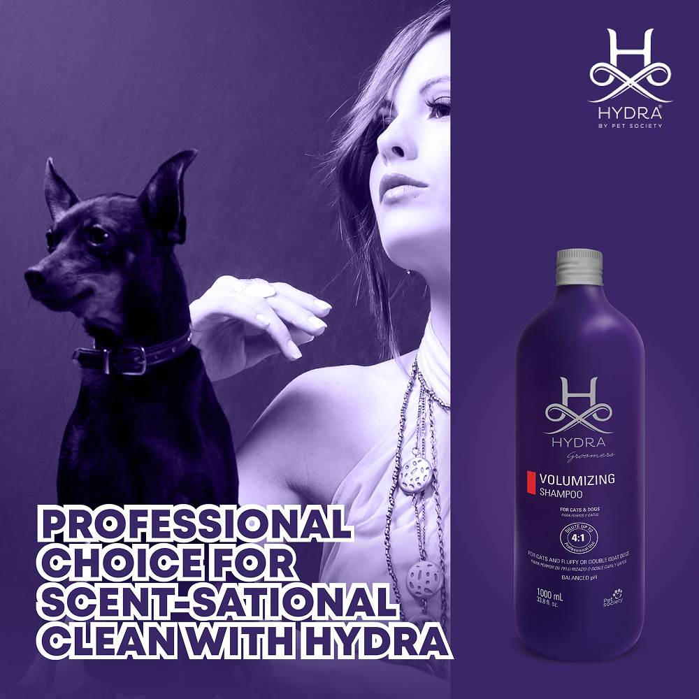 Hydra Groomers Fluffy or Double Coat Volumizing Shampoo for Cats & Dogs Both-Grooming Supplies Hydra Groomers
