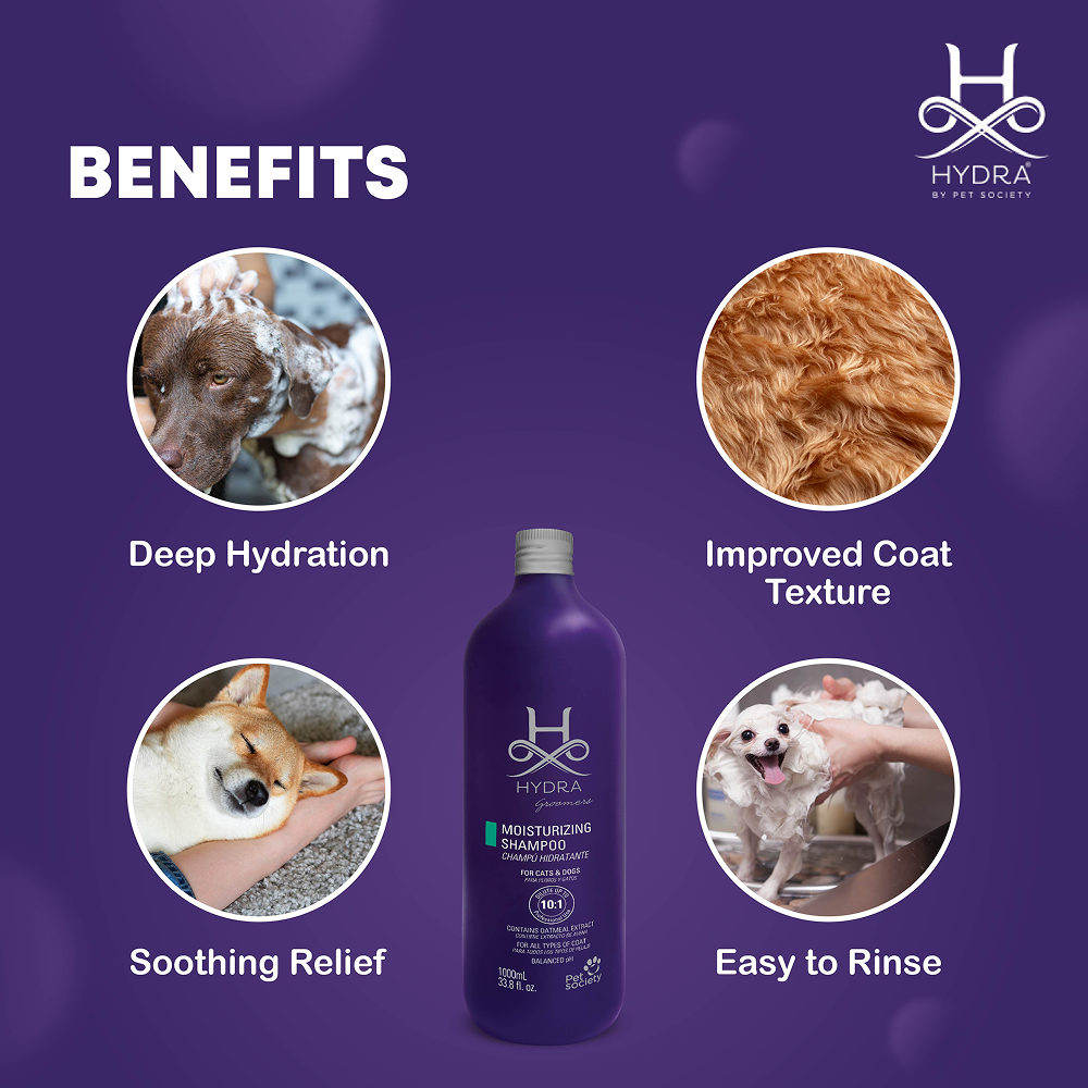 Hydra Groomers Champu Hidratante Moisturizing Shampoo for Cats & Dogs Both-Grooming Supplies Hydra Groomers