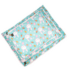 Skatrs Bunny Bloom Flat Bed for Dogs & Cats (Light Blue) Both-Bedding, Mats & Travel Supplies Skatrs