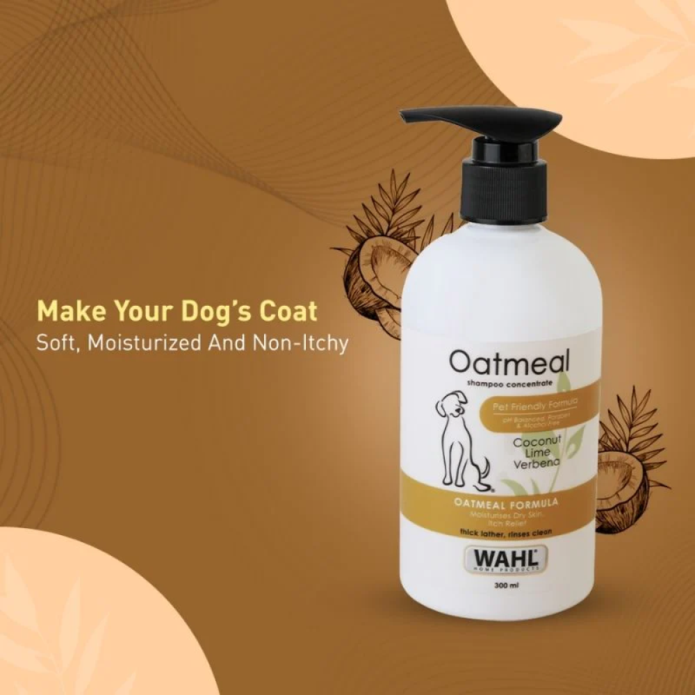 Wahl Oatmeal Shampoo for Dogs (Coconut Lime Verbana) Dogs-Grooming Supplies Wahl