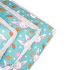 Skatrs Bunny Bloom Flat Bed for Dogs & Cats (Light Blue) Both-Bedding, Mats & Travel Supplies Skatrs