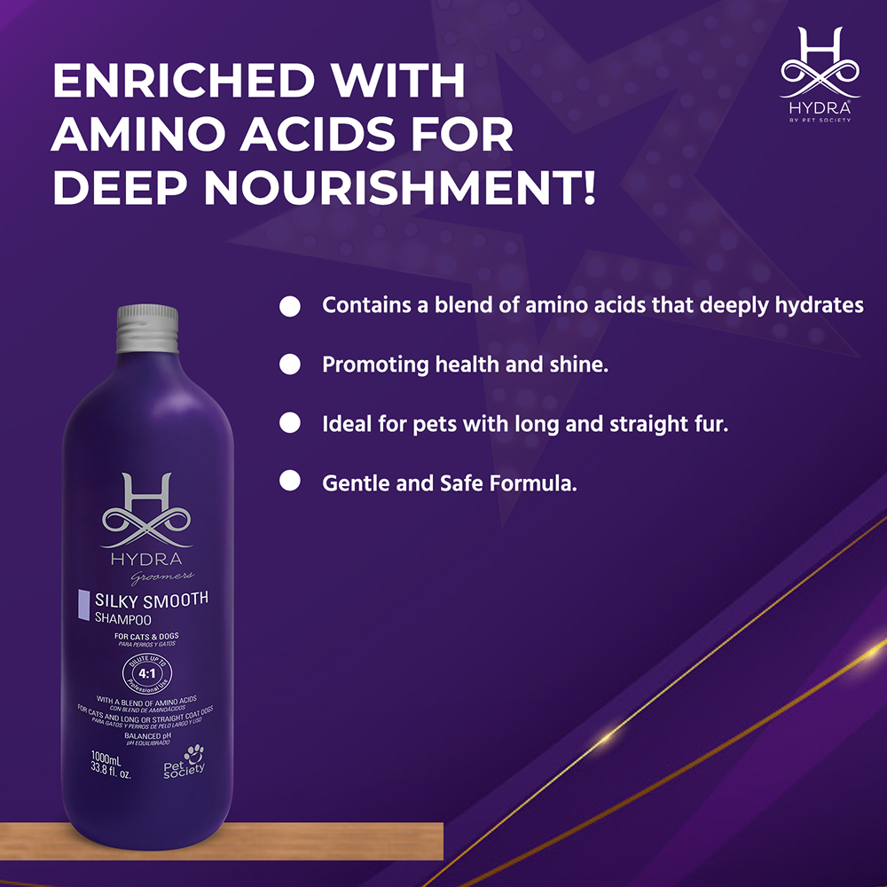 Hydra Groomers Silky Smooth Shampoo for Cats & Dogs Both-Grooming Supplies Hydra Groomers