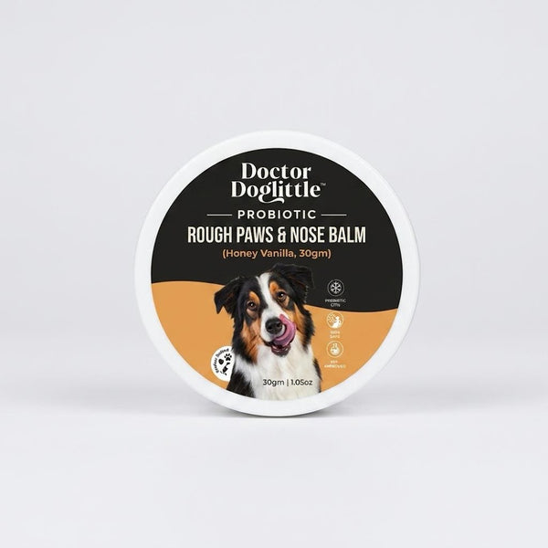 Doctor Doglittle Probiotic Rough Paws and Nose Balm with Goat Milk for Dogs