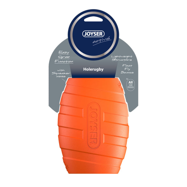 Joyser Active Holebarrel Toy for Dogs (Orange)