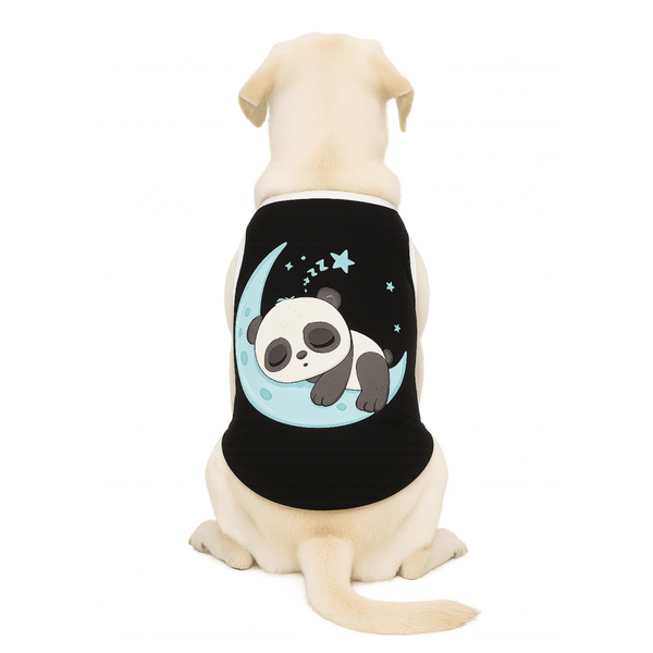 Skatrs Sleeping Panda Cotton T shirt for Dogs and Cats