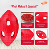 Nerf Bash Treat Football Toy for Dogs (Red) Dogs-Toys Nerf