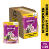 Whiskas Chicken in Gravy Meal Kitten Cat Wet Food Cats-Wet Food Whiskas 14x80g