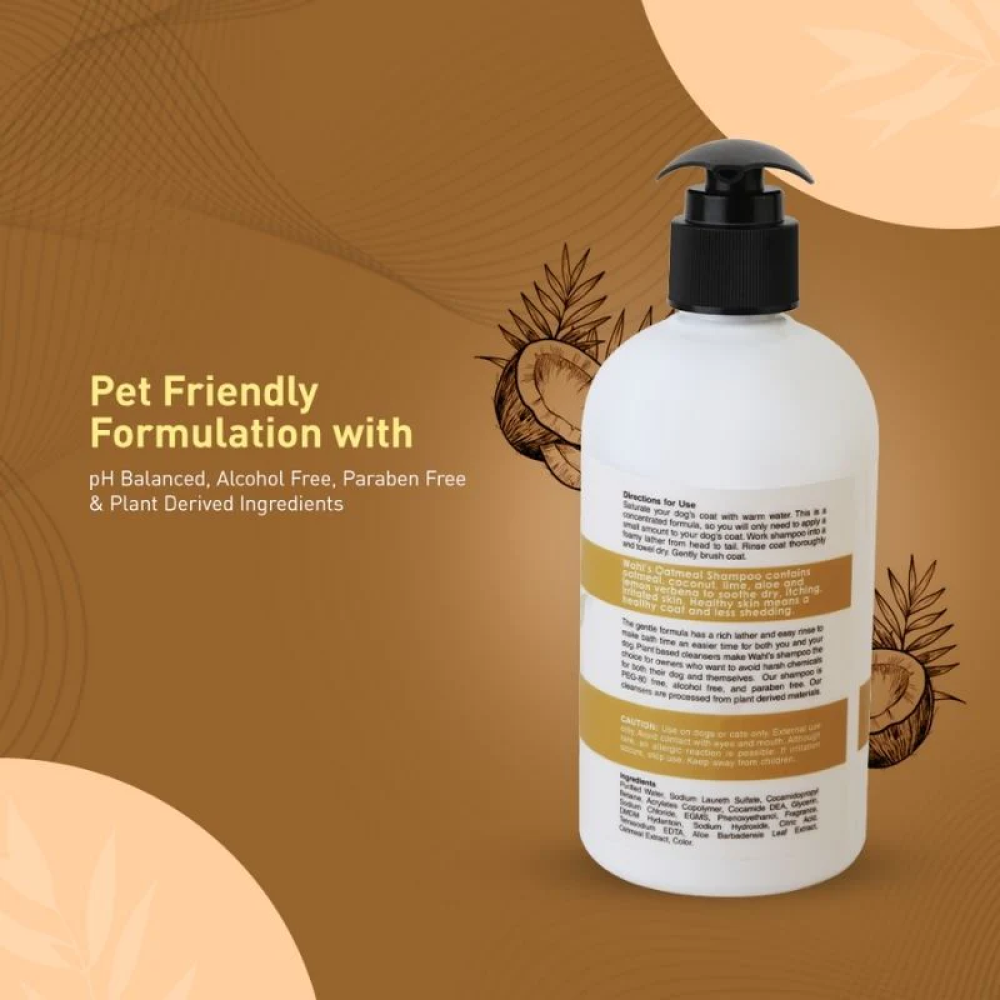 Wahl Oatmeal Shampoo for Dogs (Coconut Lime Verbana) Dogs-Grooming Supplies Wahl