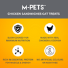 M PETS Chicken Sandwiches Treats for Cats Cats-Treats & Others M Pets