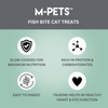 M PETS Fish Bite Treats for Cats Cats-Treats & Others M Pets
