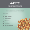 M PETS Fish Bite Treats for Cats Cats-Treats & Others M Pets
