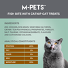 M PETS Fish Bite With Catnip Treats for Cats Cats-Treats & Others M Pets