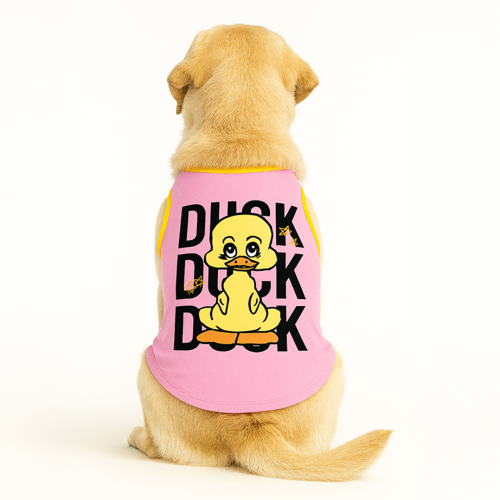 Skatrs Duck Duck Duck Cotton T shirt for Dogs and Cats Both-Clothing & Accessories Skatrs XS