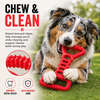 Talking Dog Club Tug Off Natural Rubber Chew Toy for Dogs (Red) Dogs-Toys Talking Dog Club Dropship