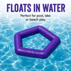 Talking Dog Club Sturdy Hexagon Floater Chew Toy for Dogs (Purple) Dogs-Toys Talking Dog Club Dropship