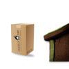 House of Furry Burno Hercules Washable Hut Style House for Dogs and Cats (Dark Coffee)