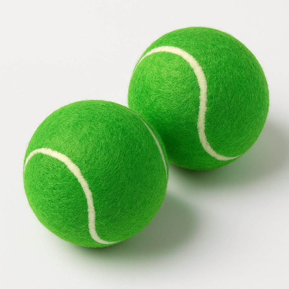 Talking Dog Club Tennis Ball Toy for Dogs (Green) Dogs-Toys Talking Dog Club Dropship Pack of 2