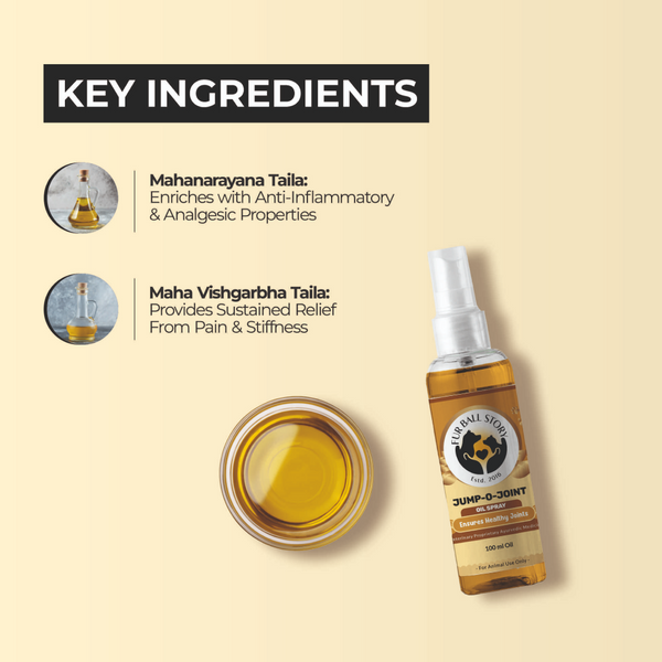 FurBall Story Jump O Joint Care Oil for Dogs and Cats