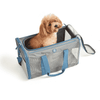 Barkbutler x Fofos Standard Carrier for Dogs and Cats (Grey/Blue) Both-Bedding, Mats & Travel Supplies Barkbutler