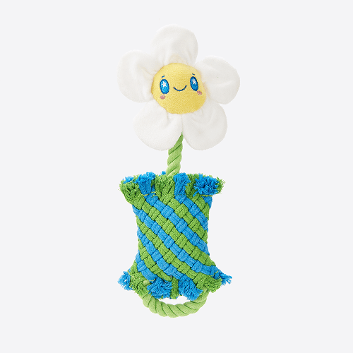 Barkbutler x Fofos Dental Flower Toy for Dogs