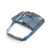 Barkbutler x Fofos Standard Carrier for Dogs and Cats (Grey/Blue) Both-Bedding, Mats & Travel Supplies Barkbutler