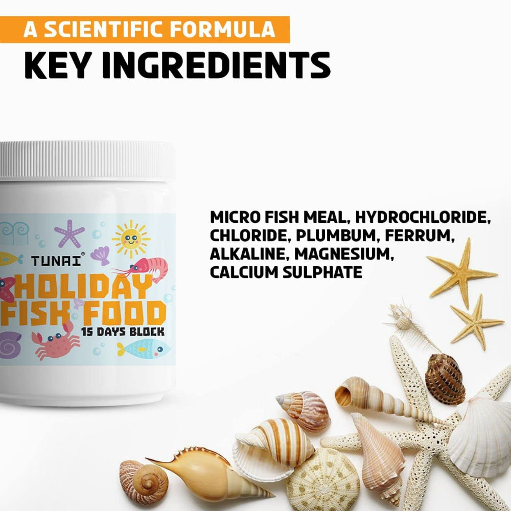 Tunai Holiday All Life Stages Fish Food Fish Tunai