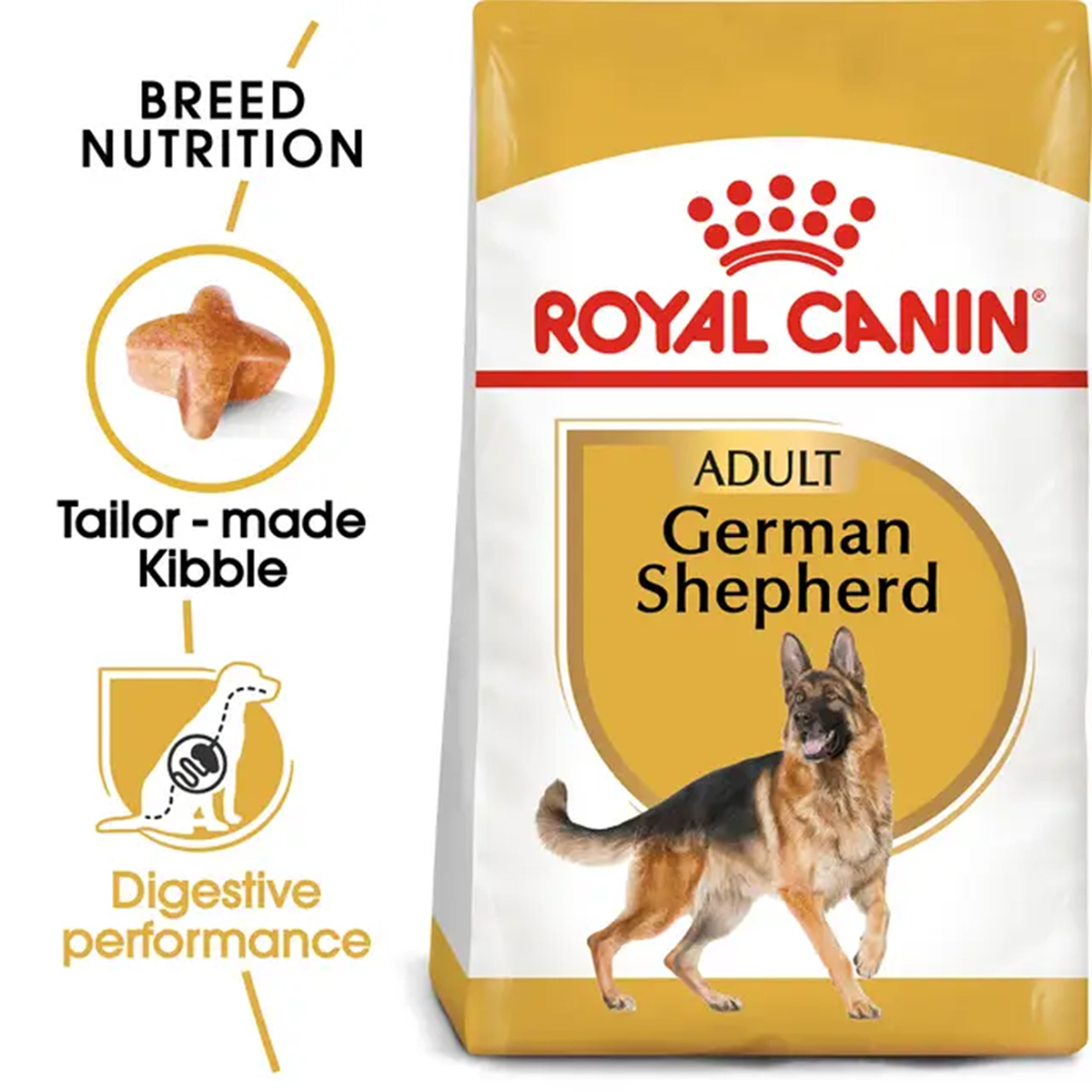 Royal Canin German Shepherd Adult Dog Dry Food Dogs- Dry Food Royal Canin